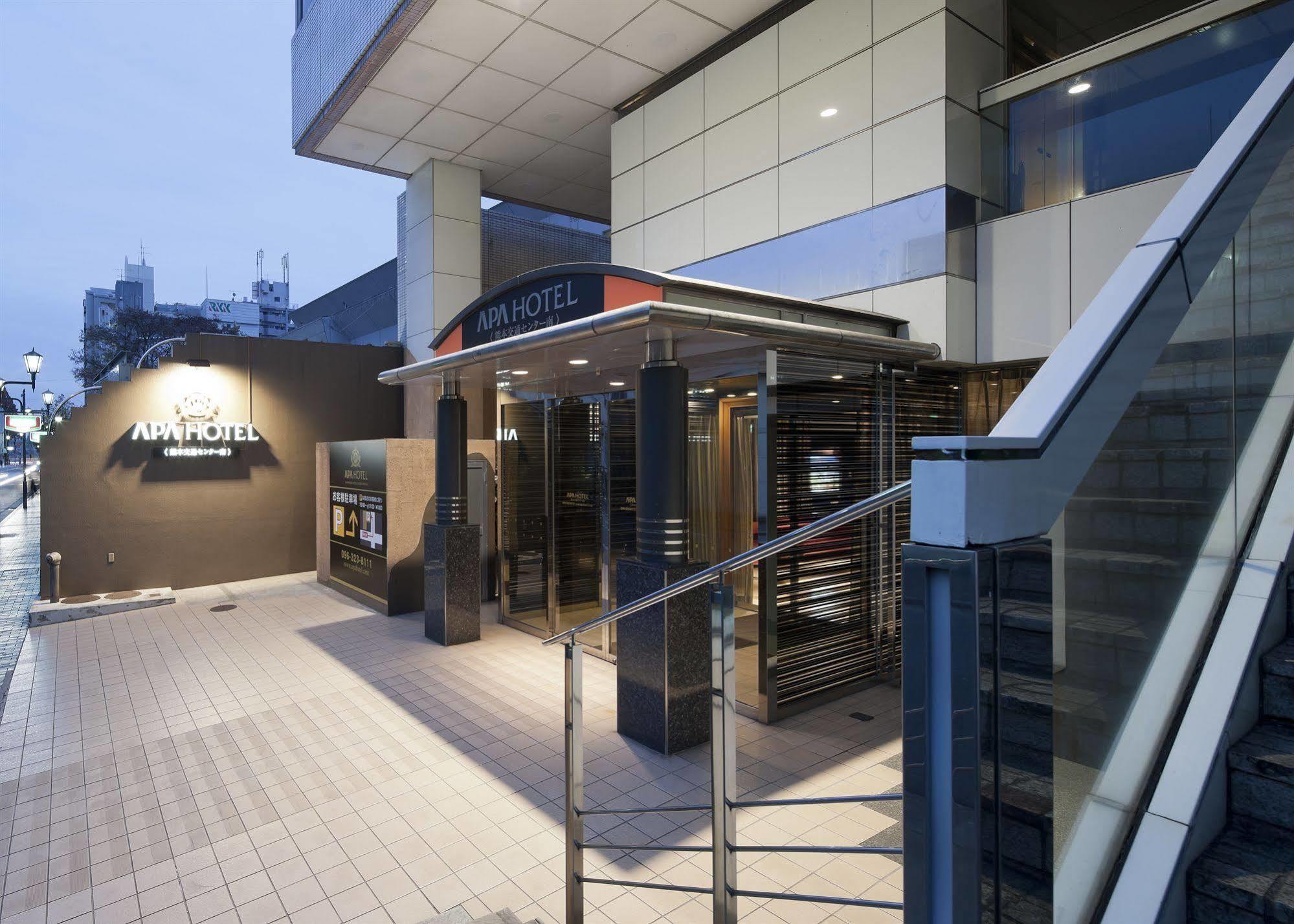 APA Hotel Kumamoto Sakuramachi Bus Terminal Minami Eksteriør billede