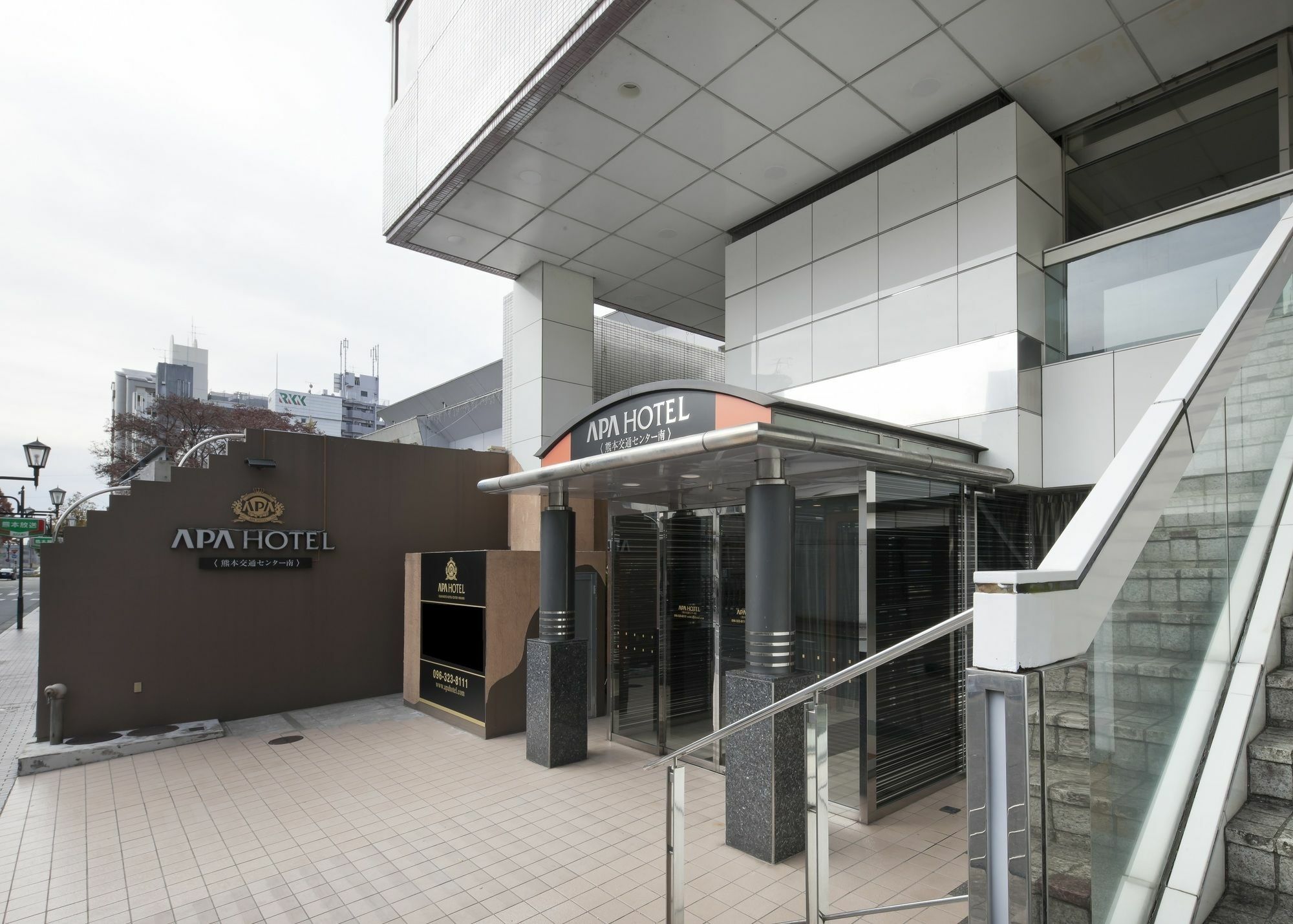 APA Hotel Kumamoto Sakuramachi Bus Terminal Minami Eksteriør billede